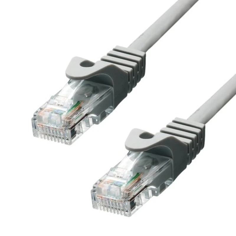 Image of ProXtend CAT5e U/UTP CU PVC Ethernet Cable Grey 50CM