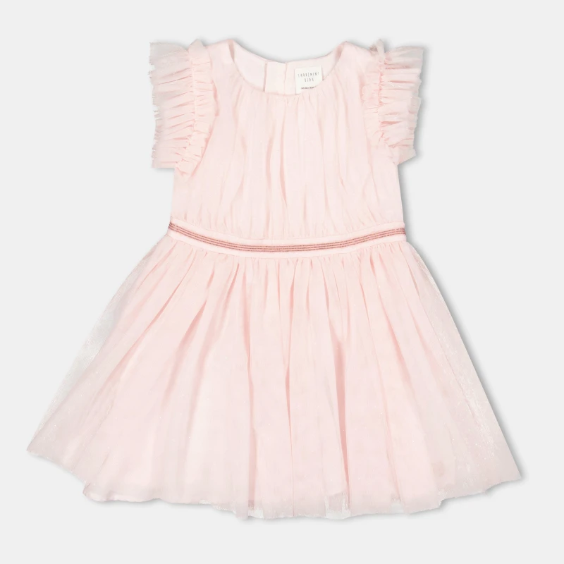 Image of Carrement Beau Kids A-Line Dress Apricot female 3Y