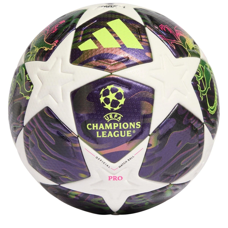 Image of adidas UEFA Champions League Pro Football 2025 2026 Purple/White unisex Size 5