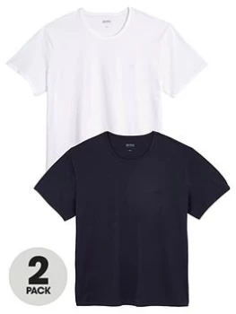 Image of Hugo Boss 2 Pack T-Shirts Black/White Size 3XL Men