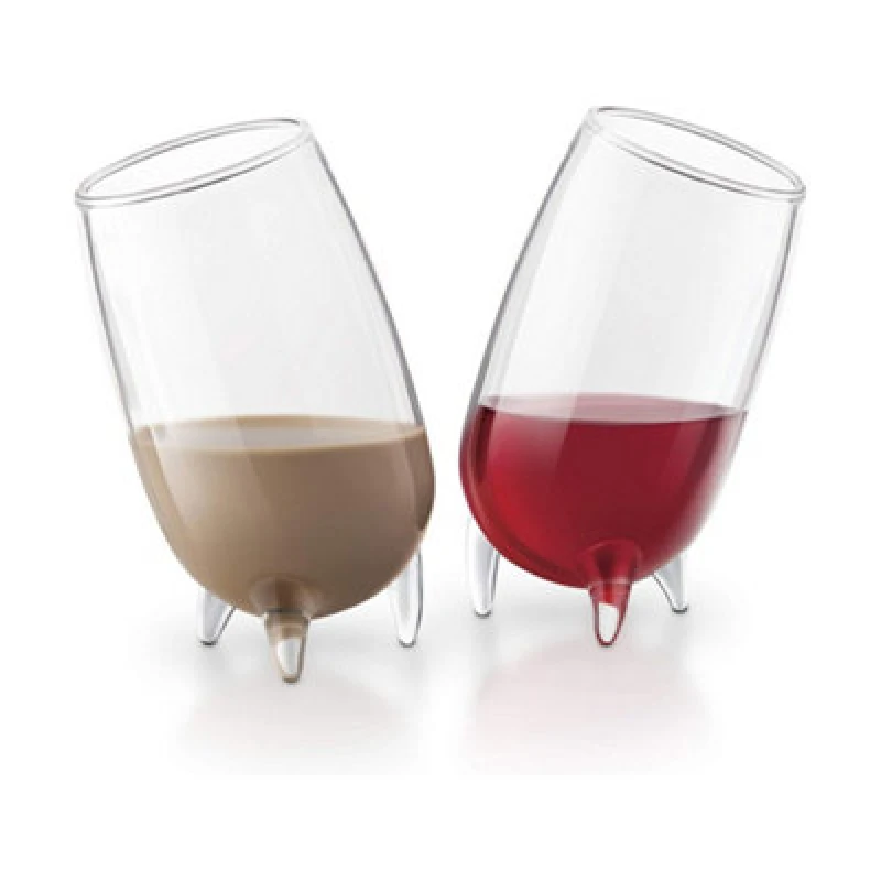 Image of Final Touch Relax Liqueur Glass 200ml Set of 2 Clear Clear unisex