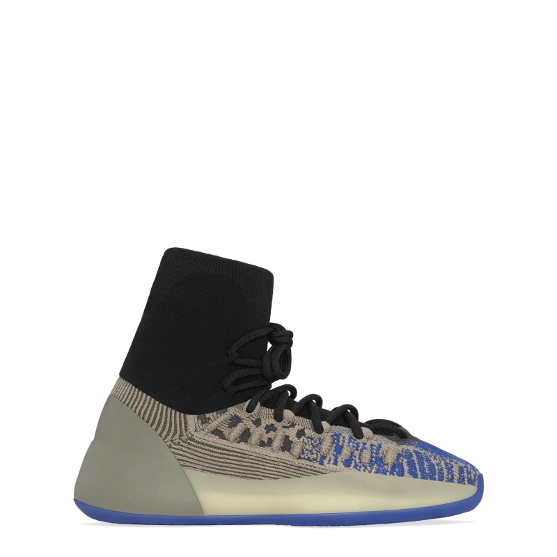 Image of Yeezy Basketball Knit Sneakers High Tops 6 (39) Multi 11475499260