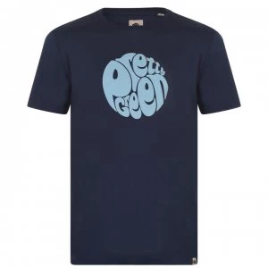 Image of Pretty Green T Shirt - Navy
