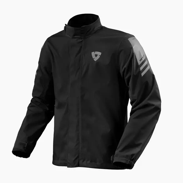 Image of REV'IT! Rain Jacket Cyclone 4 H2O Black Size XL