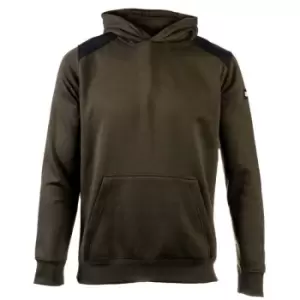 Image of Caterpillar Essentials Hooded Sweatshirt Army Moss - XL