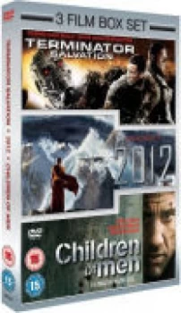 Image of 2012 / Terminator Salvation / Children of Men DVD