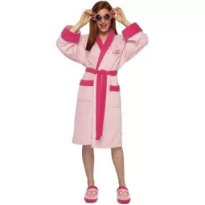 Image of Harry Potter Luna Lovegood Ladies Dressing Gown Robe Pink