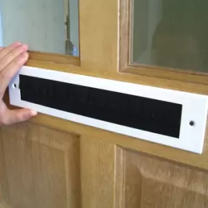 Image of Stormguard Aluminium Letterbox Draught Excluder, (L)338mm