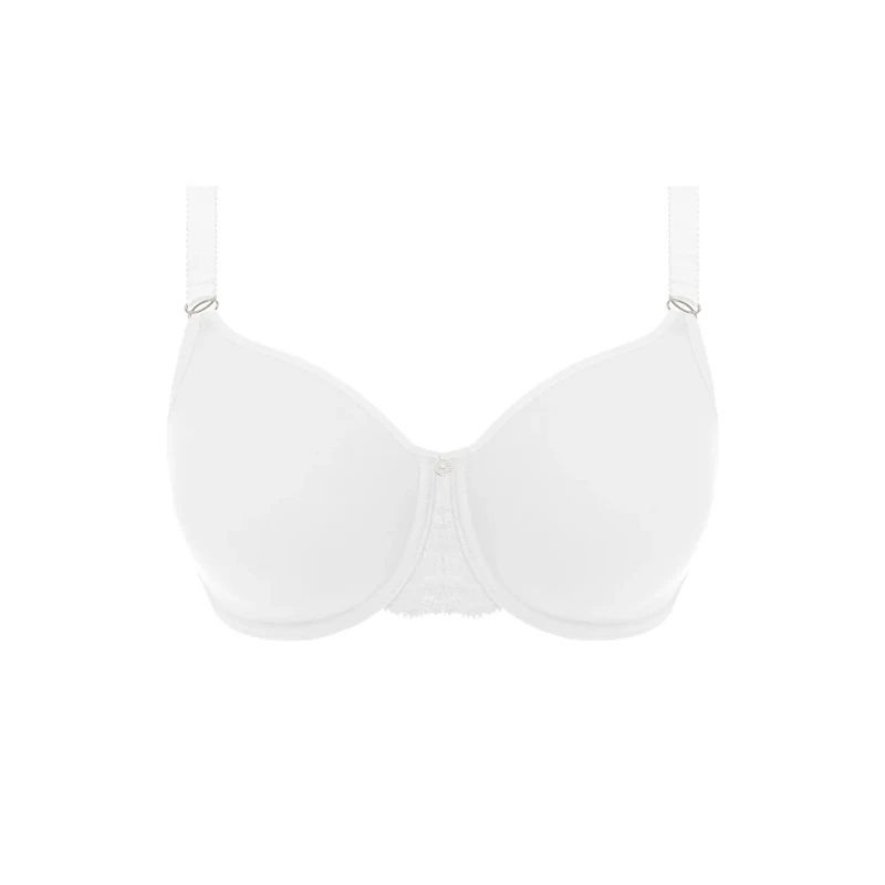 Image of Fantasie Womens Reflect Moulded Spacer Bra in White Size: 32FF White Female 32FF