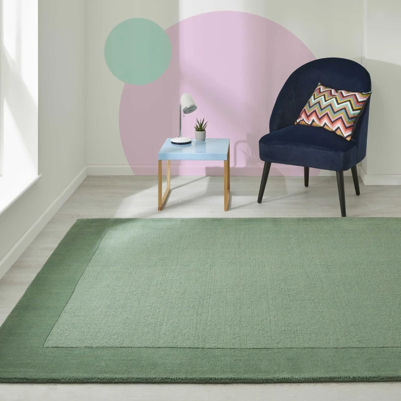 Image of Homemaker Colours Green Rug Green unisex 160x230cm
