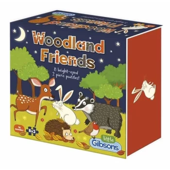 Image of Woodland Friends Jigsaw Puzzle - 16 Pieces