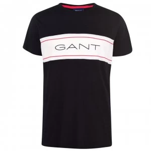 Image of Gant Arch Tee - Black 005