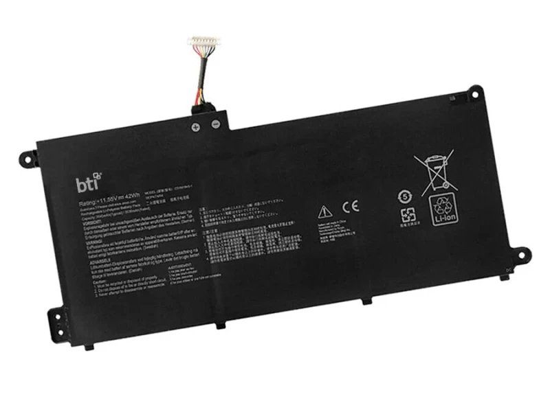 Image of BTI 42Wh 3 cell compatible battery for ASUS B1502CVA-XS74