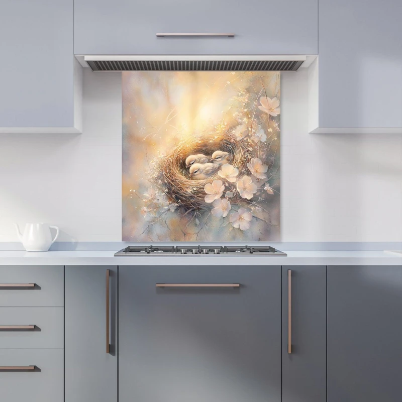 Image of Designer Kitchen Splashbacks Ava Sterling: 00014 Kitchen Splashback Size: 700mm x 750mm Multicolor Unisex 700mm x 750mm