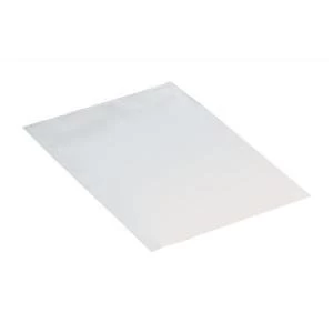 Image of Polythene Lightweight Polybags 100 Micron 102x152mm Clear Pack of 1000