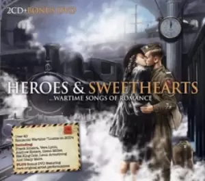 Image of Heroes & Sweethearts Wartime Songs of Romance by Various Artists CD Album