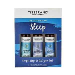 Image of Tisserand Aromatherapy Little Box Of Sleep Roller Ball Kit (3x10ml)