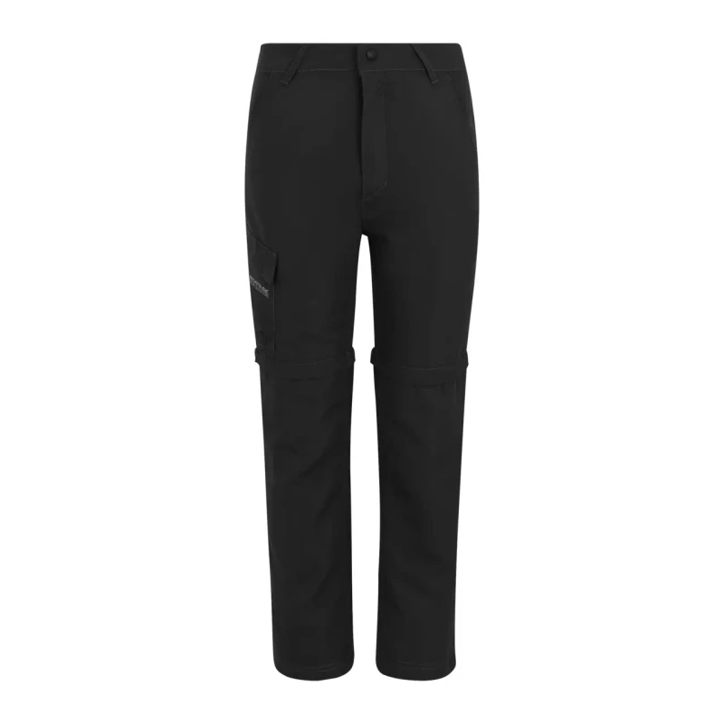 Image of Children's hiking Trousers Regatta Sorcer III Noir Unisex 10/11 ans