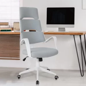 Image of Vinsetto High Back Office Executive Chair w/ 360 Swivel Foam Padding Seat Grey