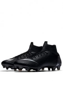 Image of Nike Mens Mercurial Superfly 6 Pro Firm Ground Football Boot Black Size 8 Men