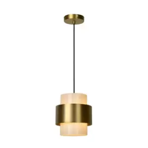 Image of Firmin Classic Pendant Light - Ø20cm - 1xE27 - Matt Gold, Brass