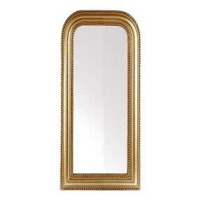 Image of Gallery Worthington French Style Full Length Wall Mirror - Gold