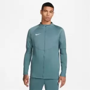 Image of Nike Therma-FIT Strike Winter Warrior Mens Full-Zip Soccer Drill Top - Blue
