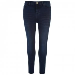 Image of Firetrap High Waisted Jeans Ladies - Dark Wash