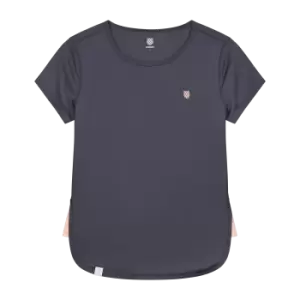 Image of 194935-046 HYPERCOURT CAP SLEEVE GRAYSTONE - S