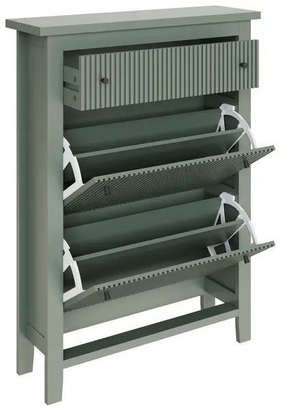 Image of GFW GFW Shoe Storage Cabinet - Green