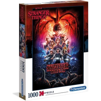 Image of Clementoni Netflix Stranger Things Jigsaw Puzzle - 1000 Pieces