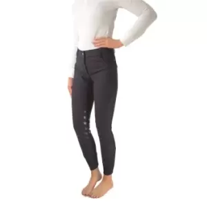 Image of HY Equestrian Equestrian Thermal Softshell Ladies Breeches - Blue