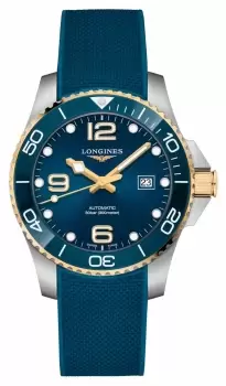Image of LONGINES L37823969 HydroConquest Automatic 43mm Gold And Watch