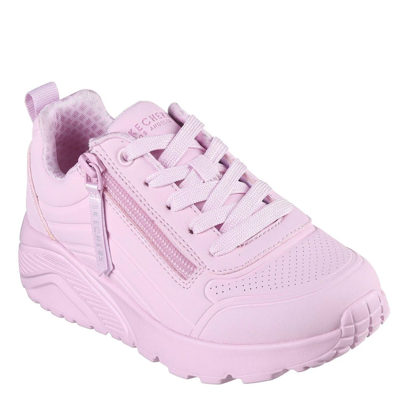 Image of Skechers Uno Lite - Easy Zip - Pink Pink 3