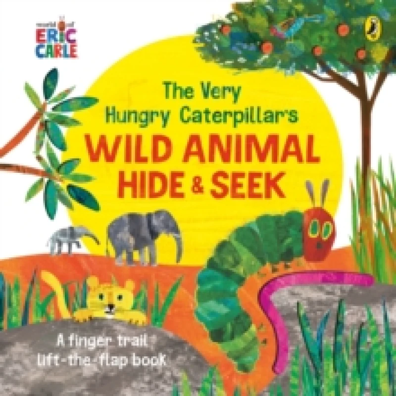 Image of Eric Carle The Very Hungry Caterpillar's Wild Animal Hide-and-Seek Book Multi unisex