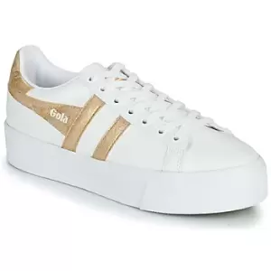 Image of Gola ORCHID PLATEFORM womens Shoes (Trainers) in White
