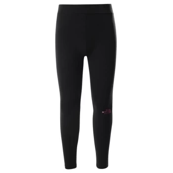 Image of The North Face Cotton Blend Legging Big Logo - Black GAL