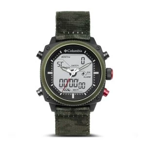 Image of Columbia CSC05-002 Ridge Runner Analog-Digital Camo Nylon Watch