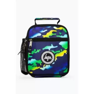 Image of Hype Camo Gradients Lunch Box (One Size) (Navy/Yellow/Green)