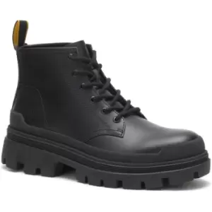 Image of Caterpillar Mens Hardwear Lace Up Leather Mid Ankle Boots UK Size 8 (EU 42)