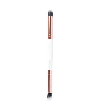 Image of brushworks Highlight and Contour Brush - White/Gold