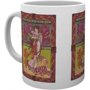 Image of Janis Joplin Avalon Masse Ceramic Mug