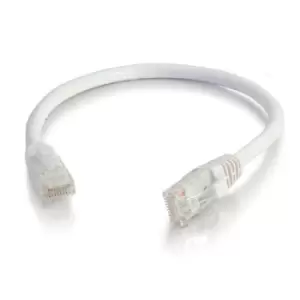 Image of C2G CAT6 UTP 0.3m networking cable White U/UTP (UTP)