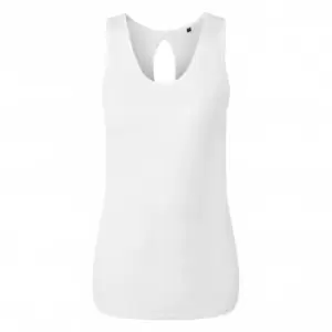 Image of TriDri Womens/Ladies Tie Back Vest (XXS) (White)