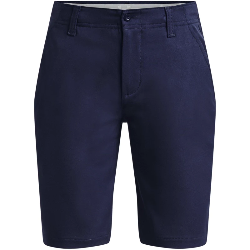 Image of Under Armour Under Golf Shorts Junior Boys Navy/Halo Gray male 7 - 8 Years (S)