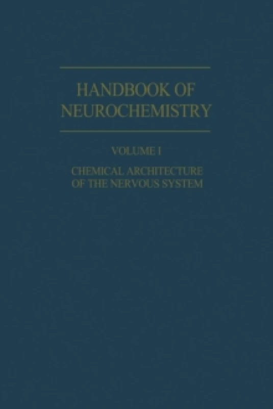Image of Chemical Architecture of the Nervous System Paperback / softback
