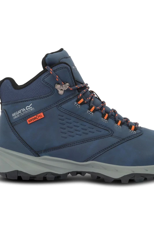 Image of Regatta Mens Amble Walking Boots in Bright Blue Size: 8 Bright Blue Male 8