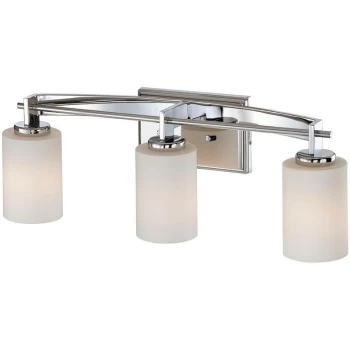 Image of Elstead - Taylor - 3 Light Above Mirror Light - Polished Chrome Finish IP44, G9