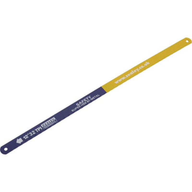 Image of Loops 2 PACK 300mm Flexible Bi-Metal HSS Hacksaw Blade - 32 TPI Pitch - Saw Power Tool Multi