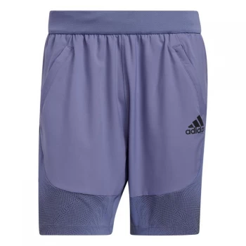Image of adidas AEROREADY Warrior Shorts Mens - Orbit Violet